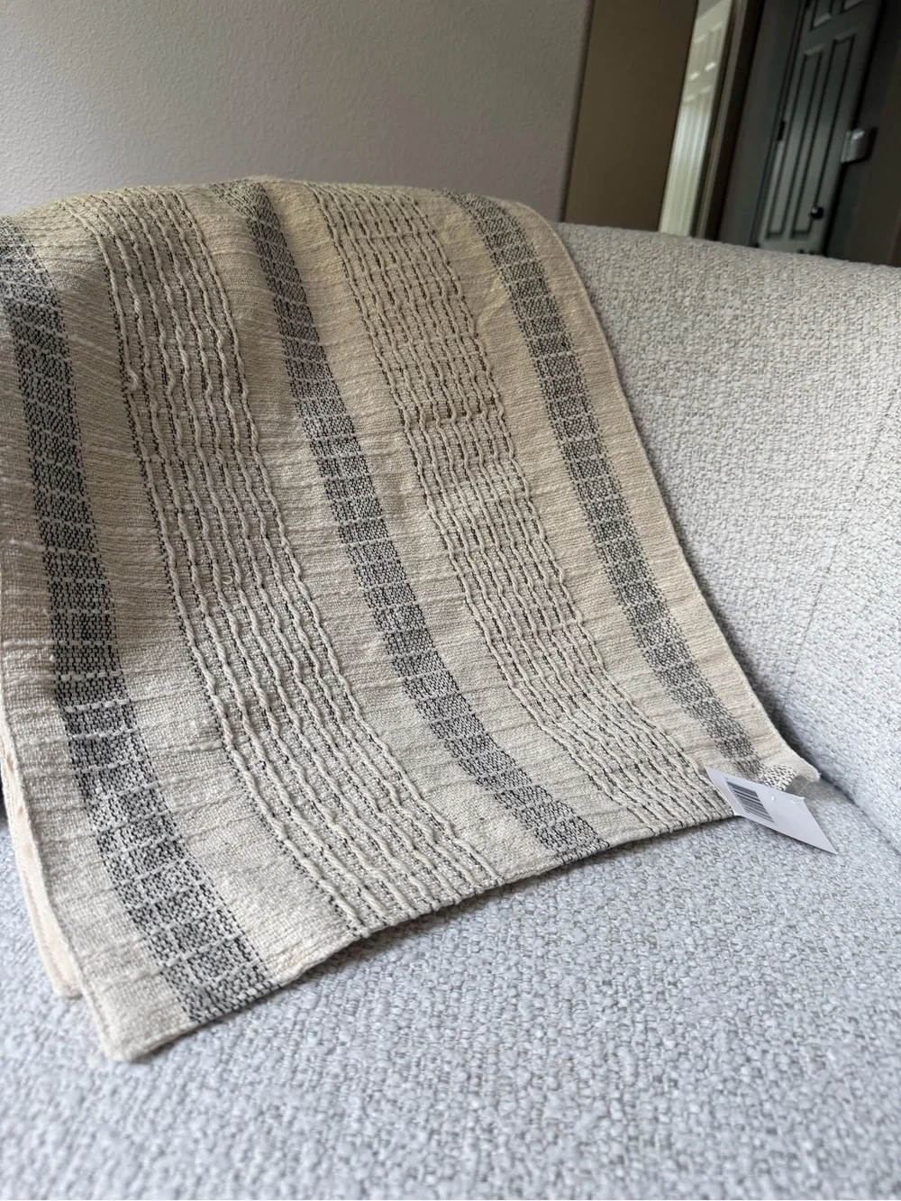 NEW Cotton 100% table runner 16x54”